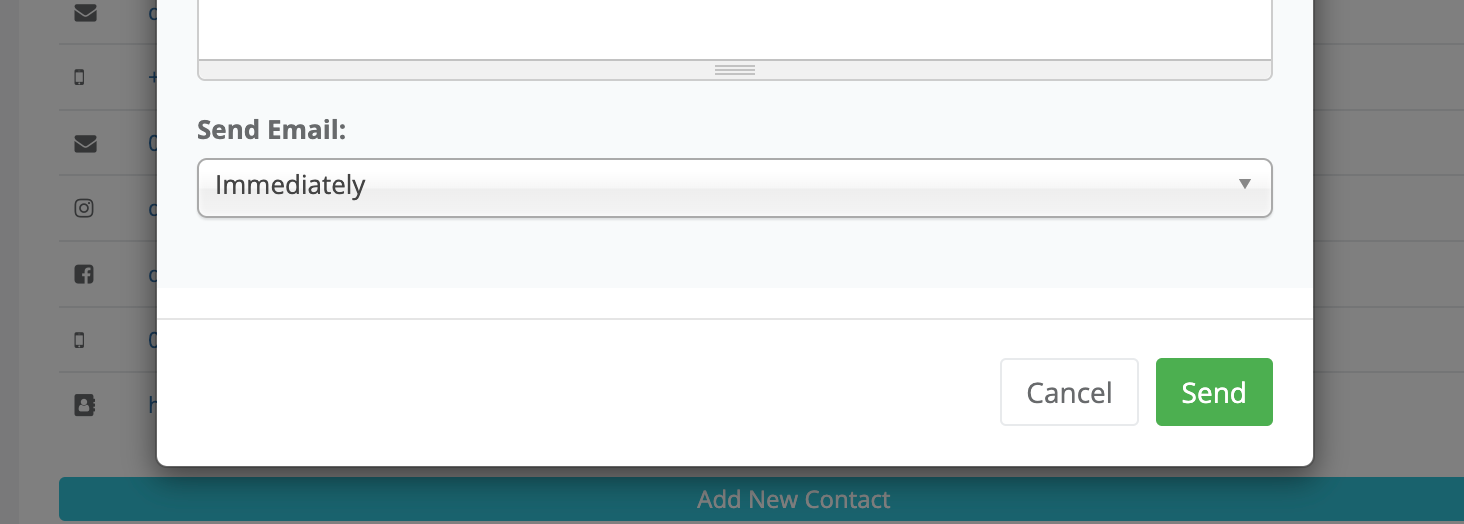Improvements to Email sending