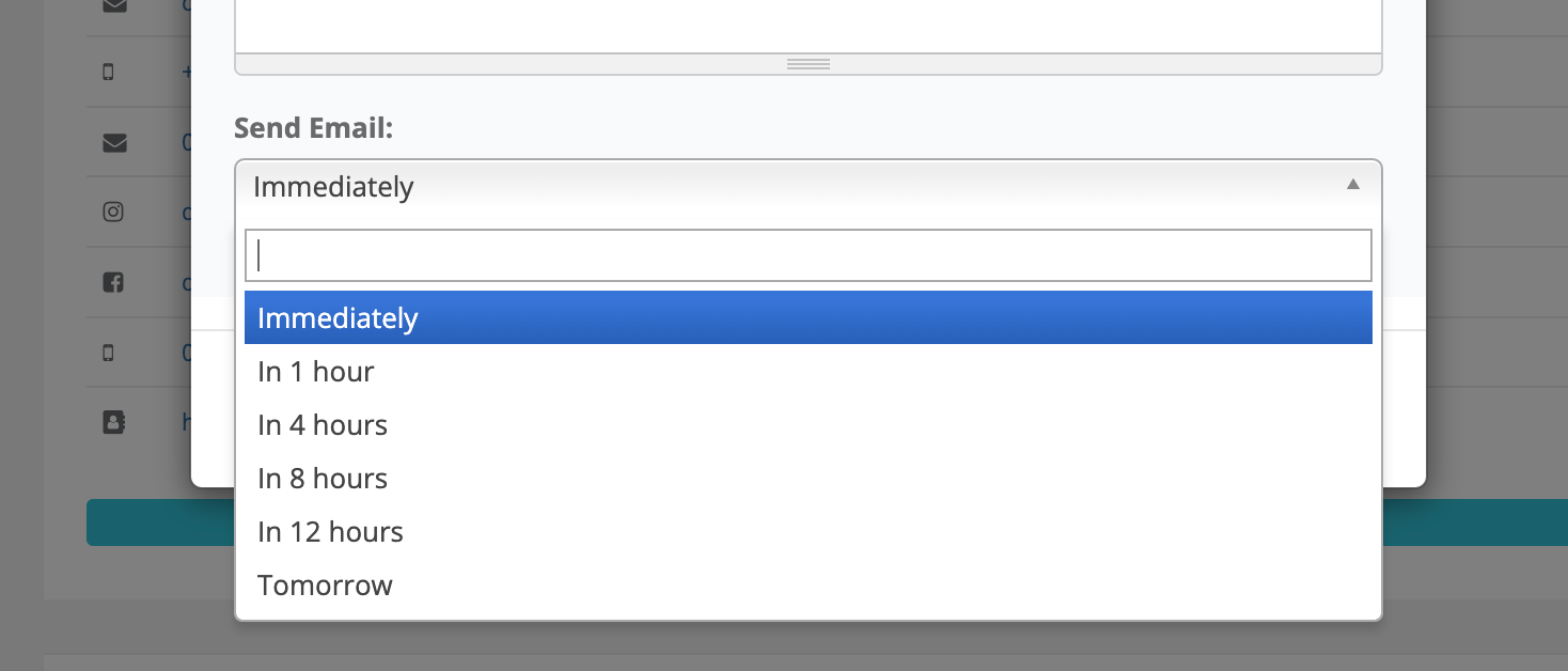 Improvements to Email sending